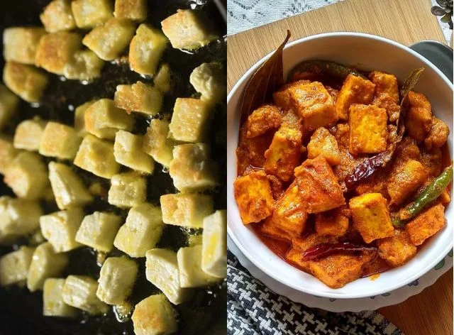 Niramish Paneer Er Torkari