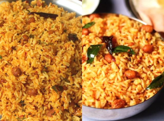 Coconut and mustard rice