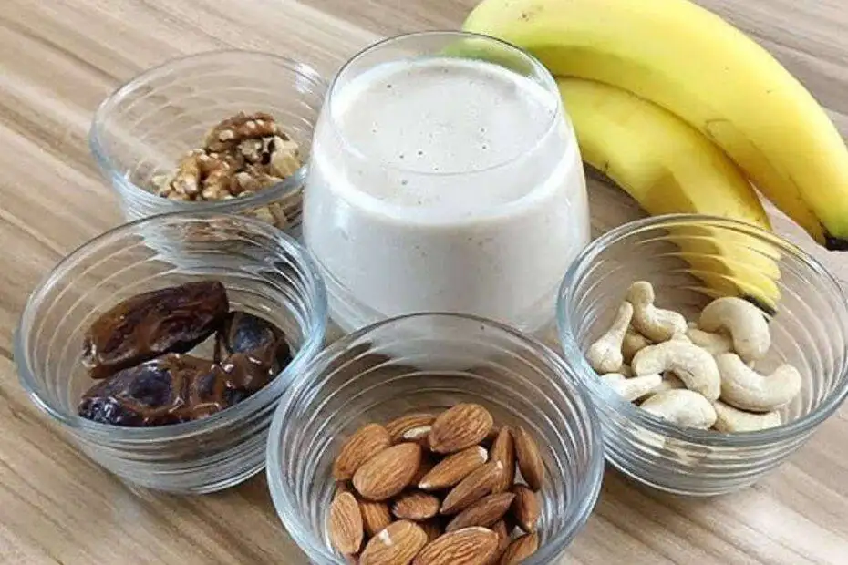 ড্রাই ফ্রুট মিল্কশেক