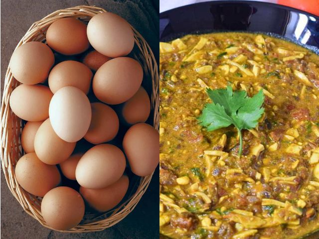 Egg keema curry