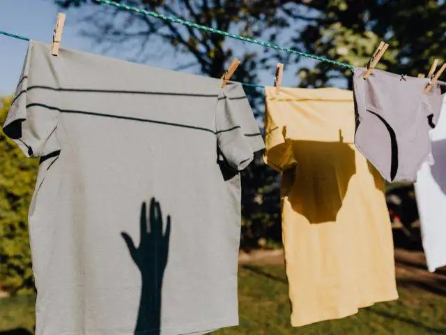 Wet clothes